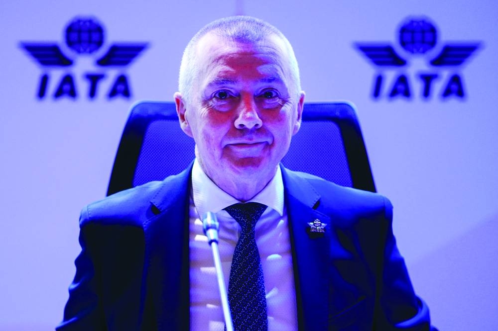 Willie Walsh, director general of the International Air Transport Association.