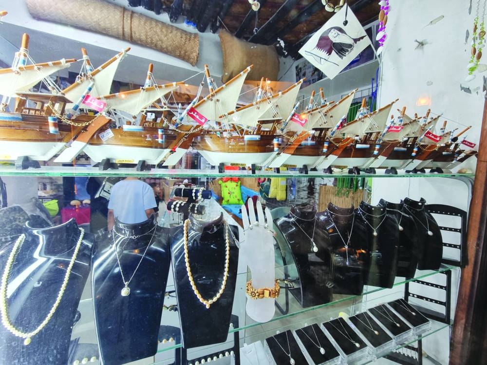 Souq Waqif hosts several shops that offer an array of unique items. PICTURE: Joey Aguilar