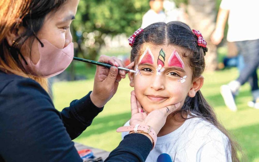 A snapshot from the activities.