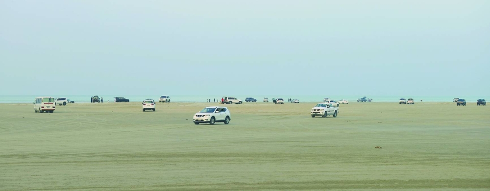 Beaches are hot destinations year-round.