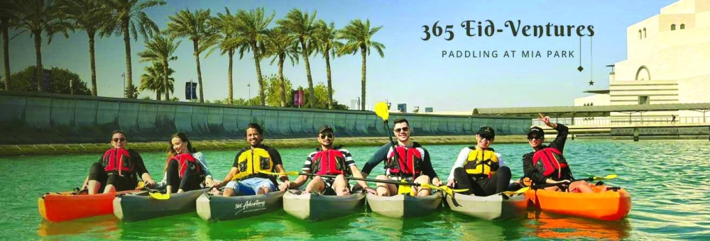 'Eid-venture Paddling' event at the Museum of Islamic Art on April 13.