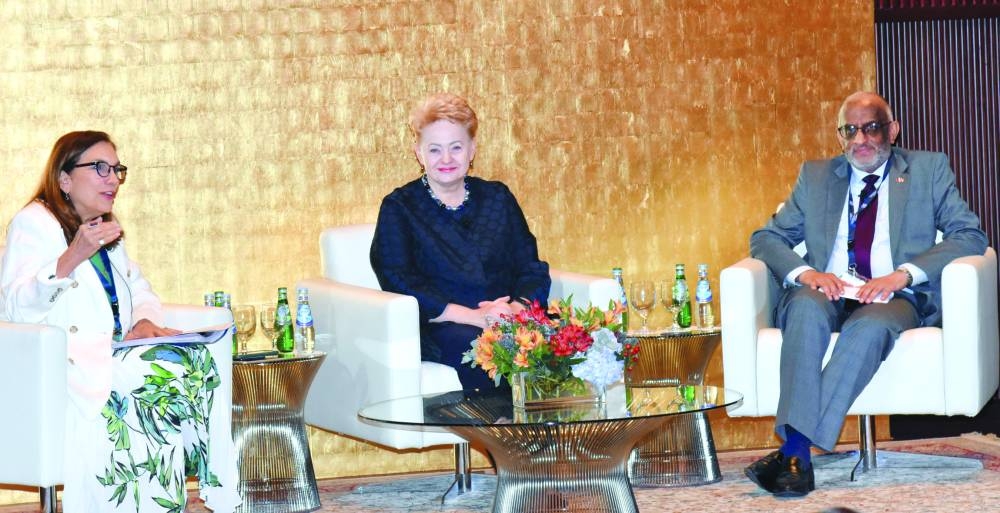 The conference engaged the diverse perspectives of distinguished women leaders with pioneering careers in politics and international diplomacy. PICTURES: Thajudheen and supplied.