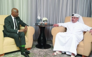 Al-Kuwari meets Nigerian counterpart - Vimarsana News