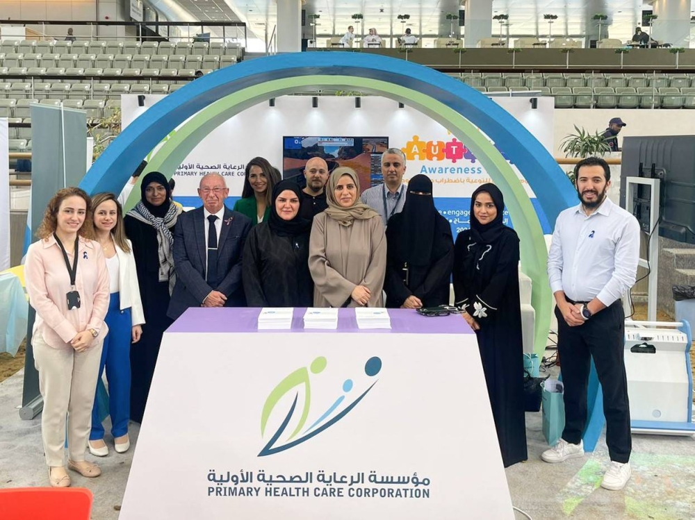 Some of the participants at the event at Al Shaqab.