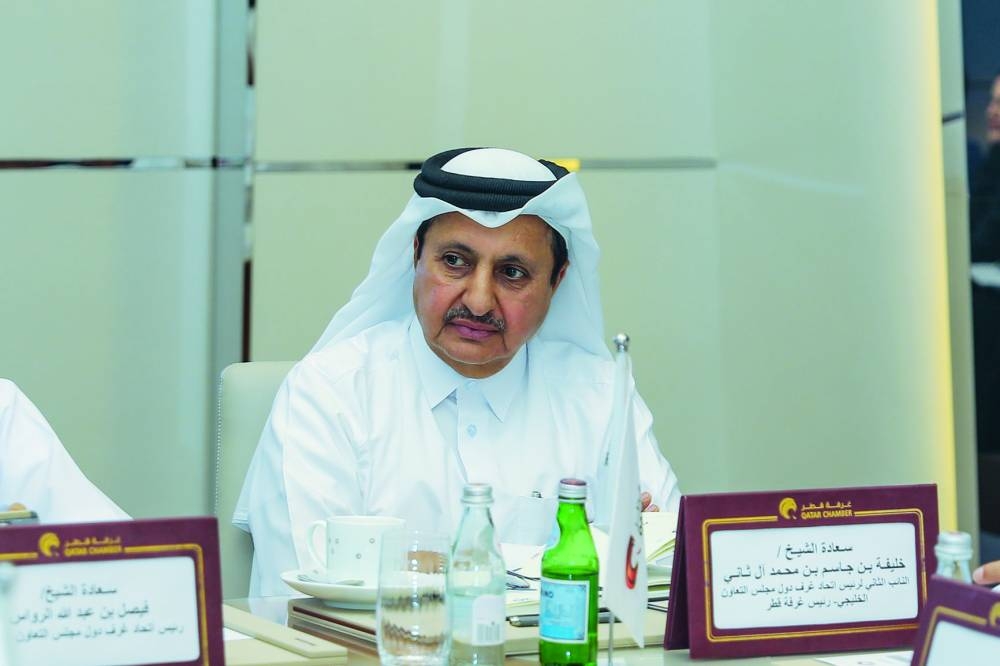 Qatar Chamber chairman Sheikh Khalifa bin Jassim al-Thani.