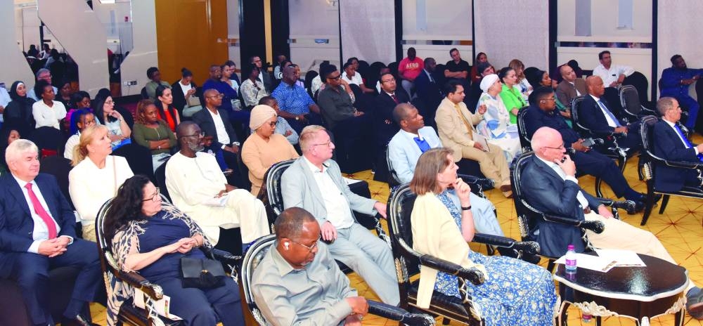 A section of the audience.