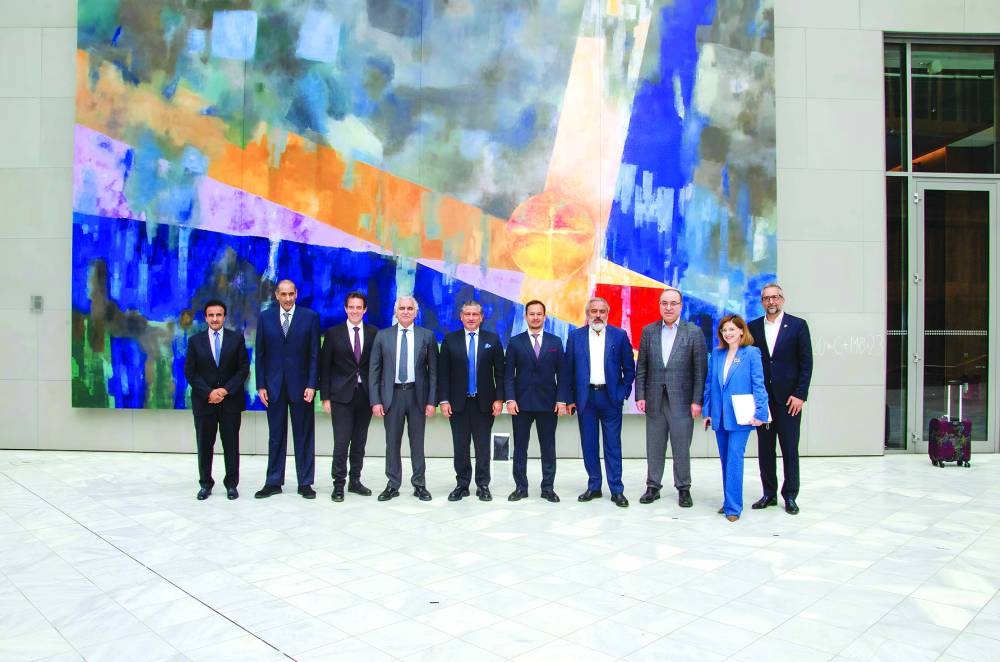 The German-Qatari Joint Task Force, which was established during the official visit of His Highness the Amir Sheikh Tamim bin Hamad al-Thani to Germany in 2018, held its fourth meeting with the attendance of a number of Qatari and German joint task force members.