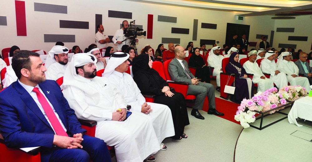 Some of the dignitaries at the event Sunday. PICTURES: Shaji Kayamkulam