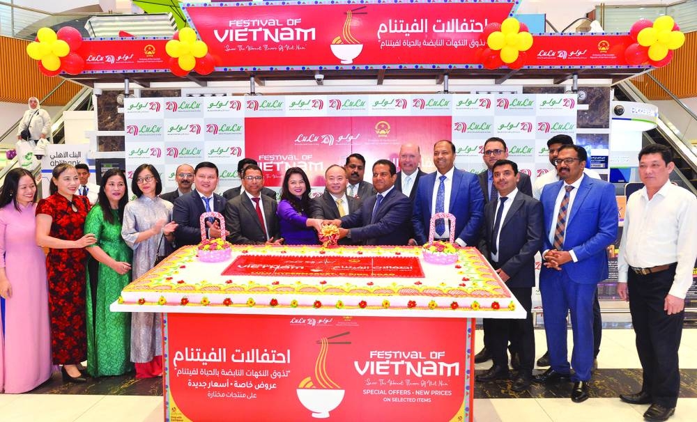 A cake-cutting ceremony was a highlight of the event.