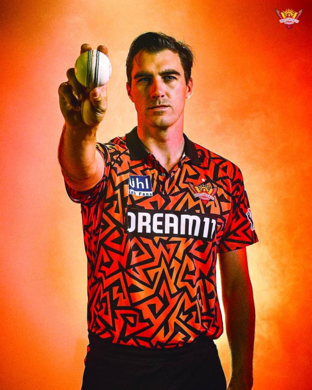 Sunrisers Hyderabad captain Pat Cummins.