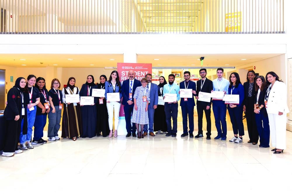 Students presented 78 scientific posters