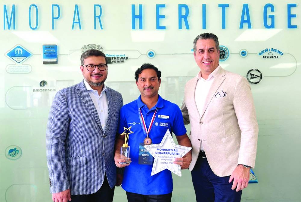Alfardan Sports Motors – Mopar Qatar  has earned accolades at the Customer Centricity Competition
