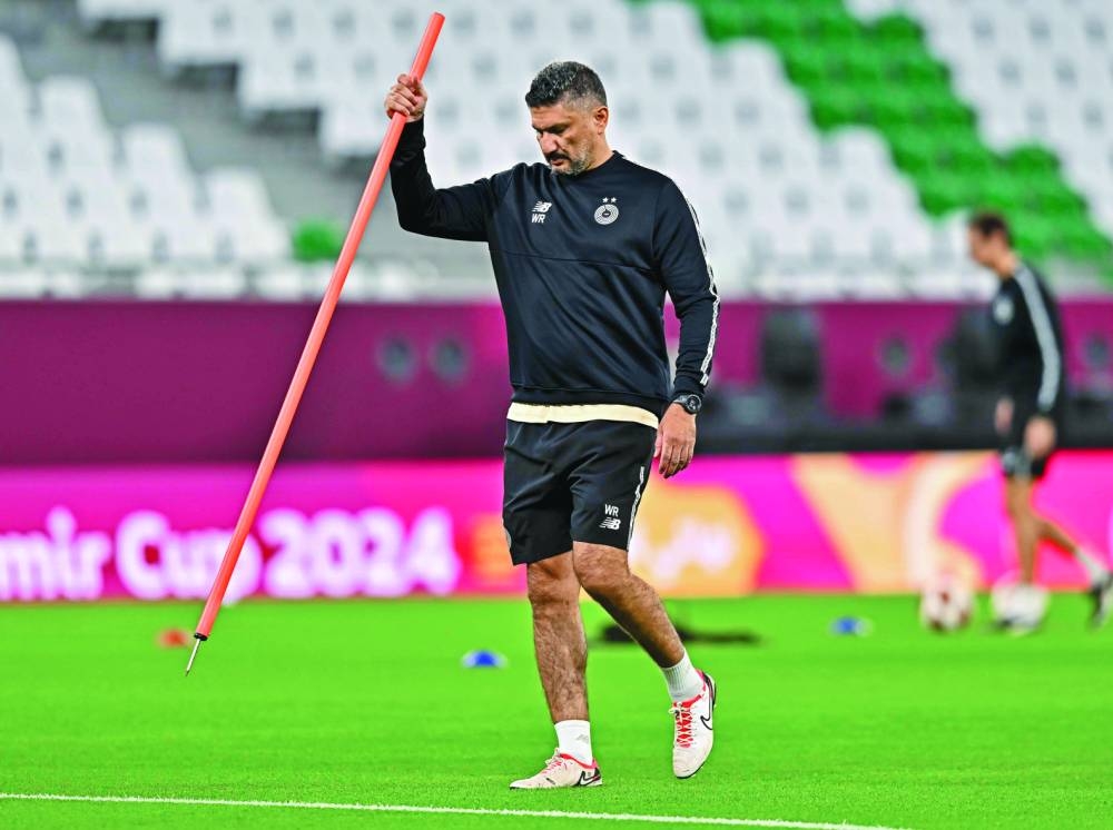 
Al Sadd coach Wesam Rizk is confident of leading his team to record 19th Amir Cup title.
 