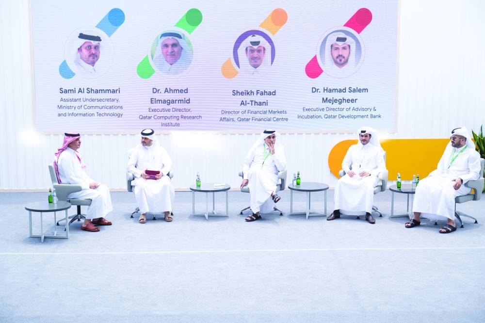 A panel discussion during the summit.