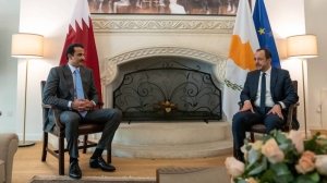 Amir, Cyprus president discuss mutual ties, Gaza situation - Vimarsana News