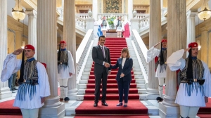 Amir holds meeting with President of Greece - Vimarsana News
