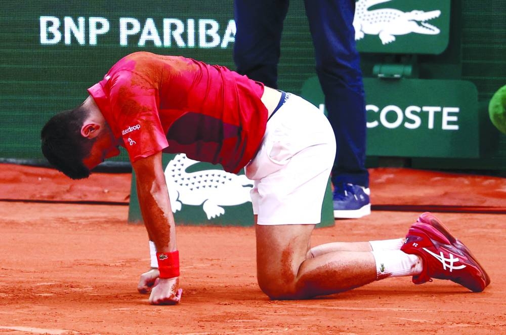 
Novak Djokovic had cast doubt over his fitness following five-set win over Francisco Cerundolo, admitting he needed anti-inflammatory drugs to get through the match.
 