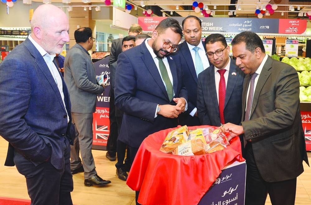 More British products are available at LuLu shelves.