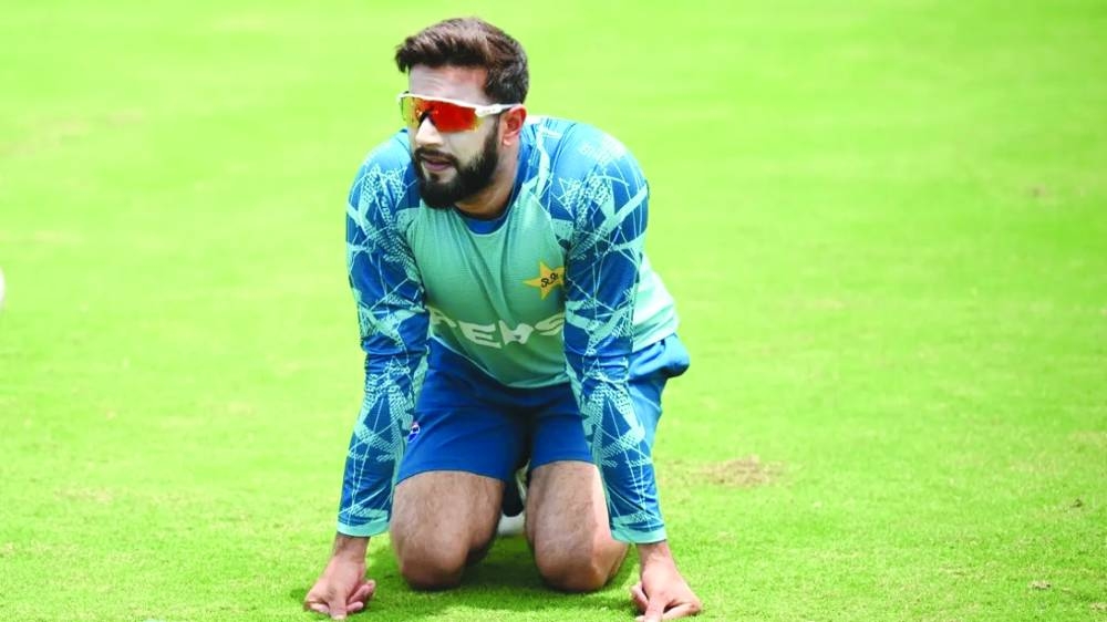 
Pakistan all-rounder Imad Wasim.
 