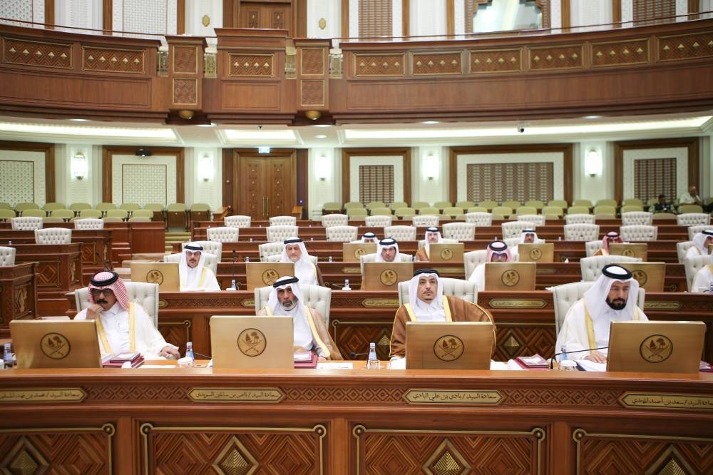 The Shura Council held its regular weekly session at Tamim bin Hamad Hall on Monday under the chairmanship of HE Speaker of the Shura Council Hassan bin Abdullah Al Ghanim.