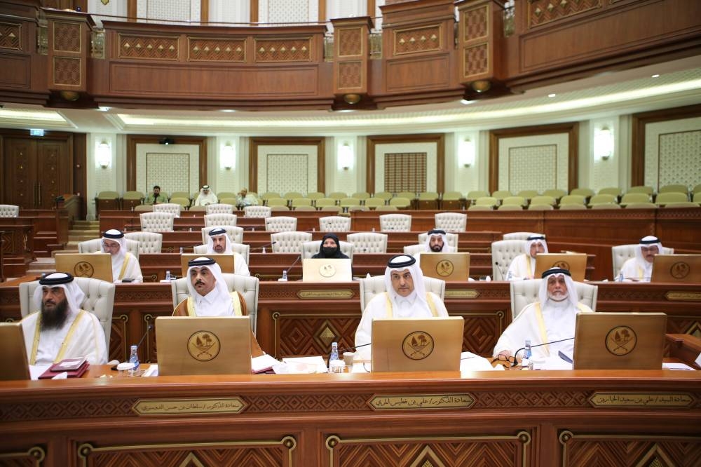 The Shura Council held its regular weekly session at Tamim bin Hamad Hall on Monday under the chairmanship of HE Speaker of the Shura Council Hassan bin Abdullah Al Ghanim.