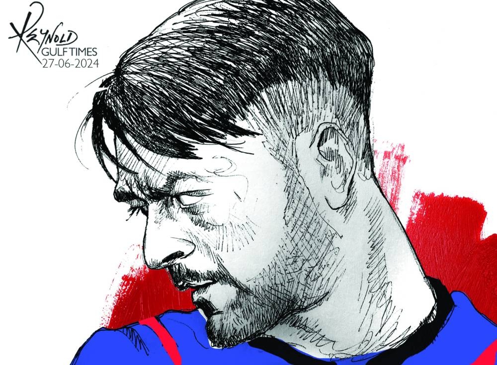 Rashid Khan (Illustration by Reynold/Gulf Times)