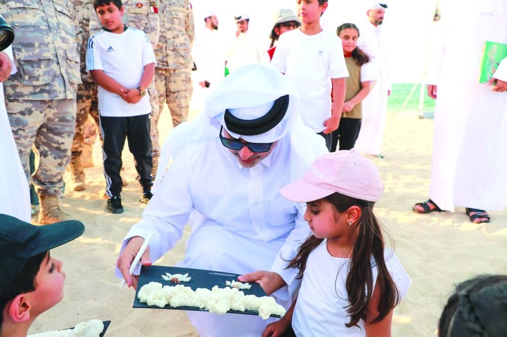 
HE the Minister of Environment and Climate Change, Dr Abdullah bin Abdulaziz bin Turki al-Subaie attended the launch campaign. 