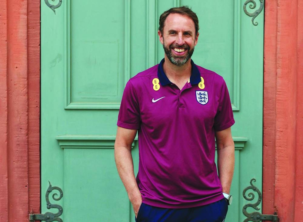 England's head coach Gareth Southgate. (AFP)