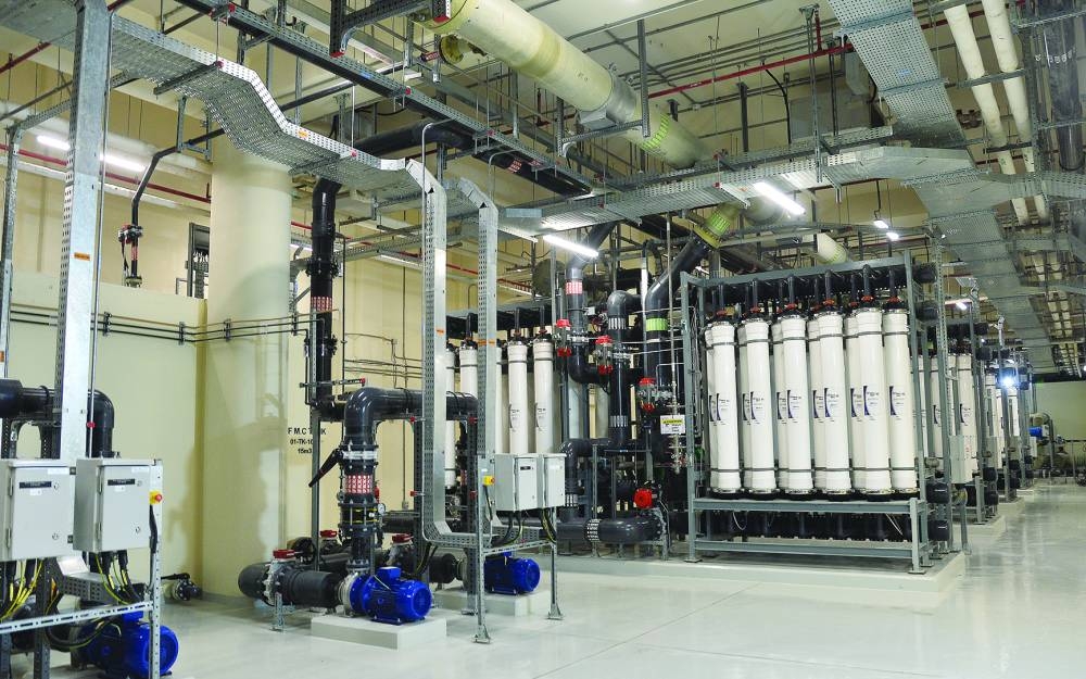 TSE Polishing Plant at Katara. PICTURE: Shaji Kayamkulam