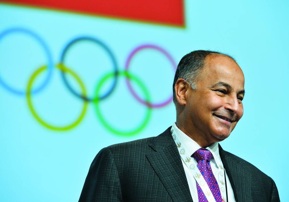 World Aquatics president Husain al-Musallam. 