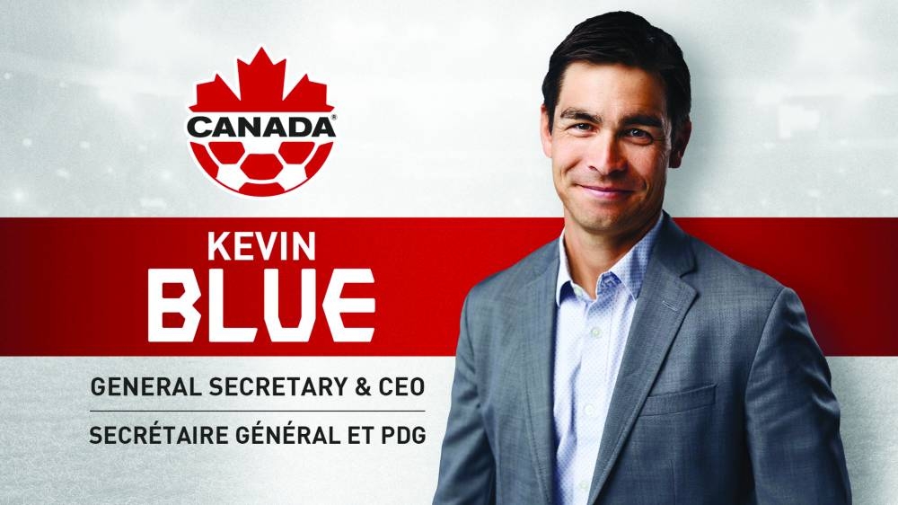 Canada Soccer chief executive Kevin Blue. 