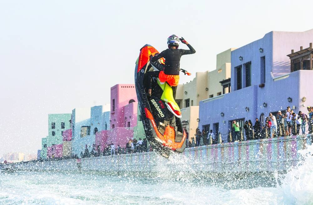 
Right: From the World Aquatics Championship to cultural celebrations during Ramadan and Eid, Old Doha Port seamlessly blends entertainment with its everyday operations. 