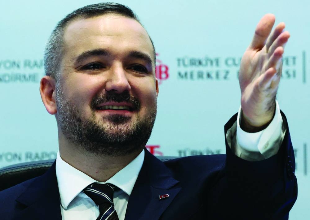 Turkish Central Bank Governor Fatih Karahan.