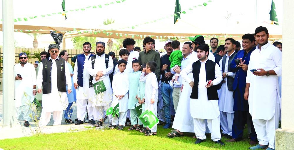 Community members on the occasion.