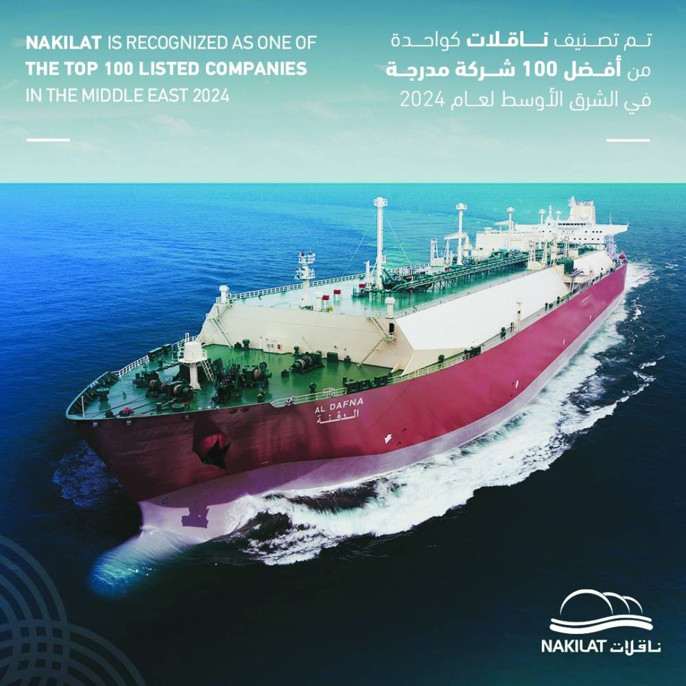Nakilat is exploring options in tapping the emerging large-scale ammonia sea transportation market as part of strengthening its expansion strategy