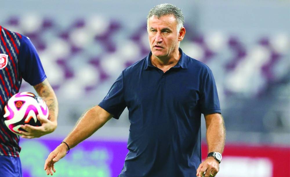 Al Duhail head coach Christophe Galtier