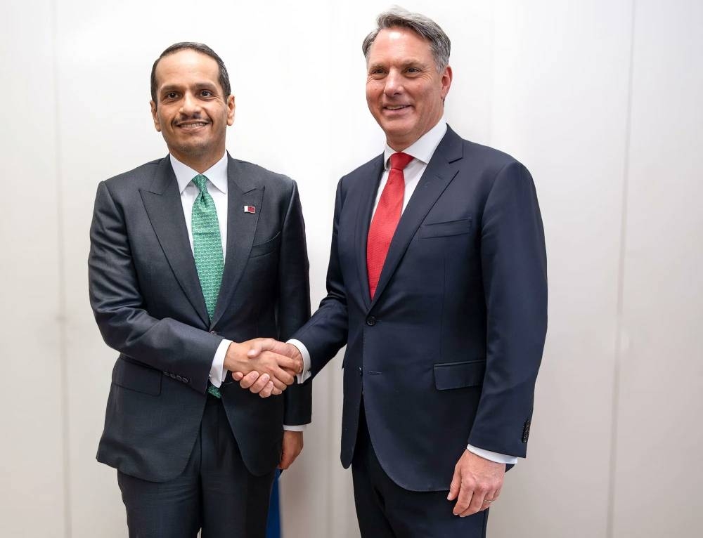 Prime Minister and Minister of Foreign Affairs met with Australia's Deputy Prime Minister and Minister for Defence