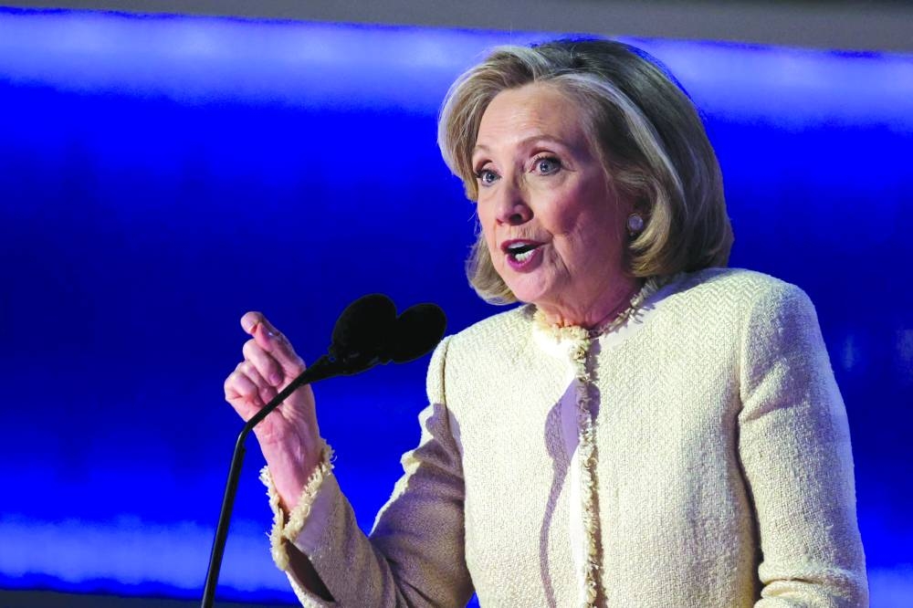 
Clinton: Trump ... made his own kind of history, the first person to run for president with 34 felony convictions. 