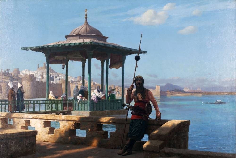The Harem in the Kiosk - Oil on canvas. 1870-1875