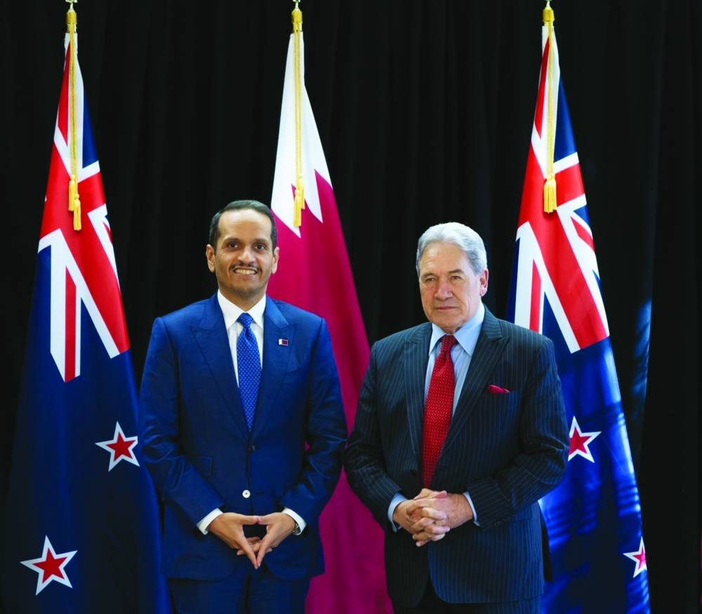 Prime Minister and Minister of Foreign Affairs Meets Deputy Prime Minister and Minister of Foreign Affairs of New Zealand