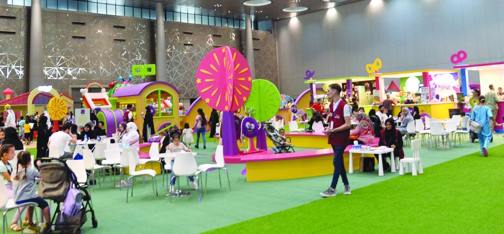 QTF visitors enjoying the various food and beverage offerings. PICTURES: Shaji Kayamkulam