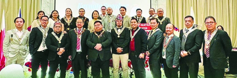 
Pono recently joined members of the United Architects of the Philippines--Qatar Chapter. 