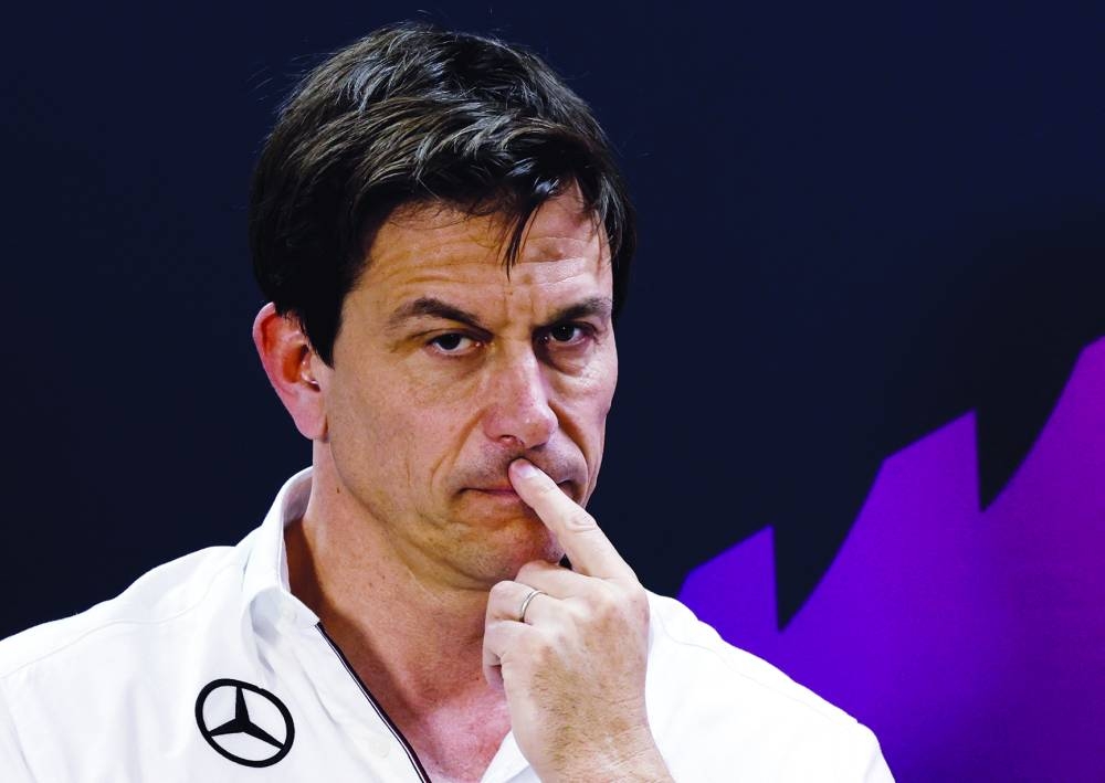 Mercedes team principal Toto Wolff. 