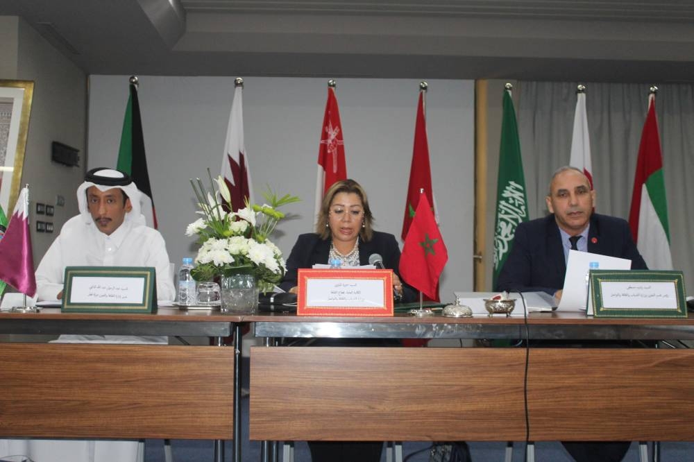 The meeting was chaired by Director of the Department of Culture and Arts at the Ministry of Culture Abdulrahman Abdullah Al Dulaimi.