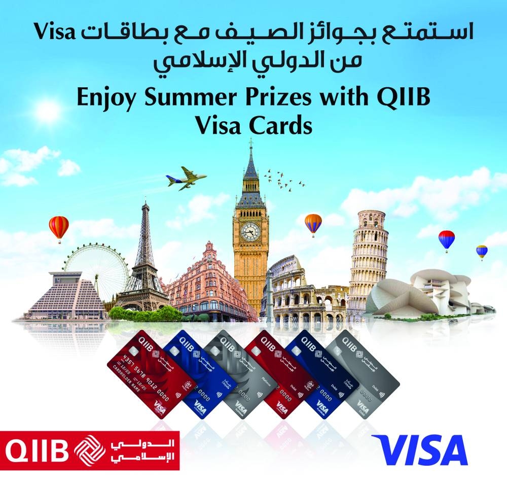 QIIB's summer Visa credit and debit card campaign, which ran from July 11 to August 31, gave opportunity to all cardholders to enter the draw to win one of the 31 cash prizes totalling QR400,000