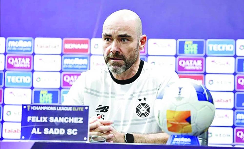 
Coach Felix Sanchez was confident Al Sadd will get off to a good start against Al Ain. 
