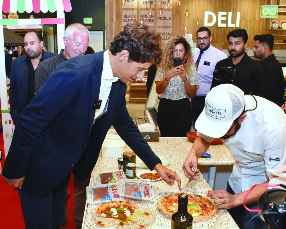 Paolo Toschi att the event. PICTURE: Thajudheen