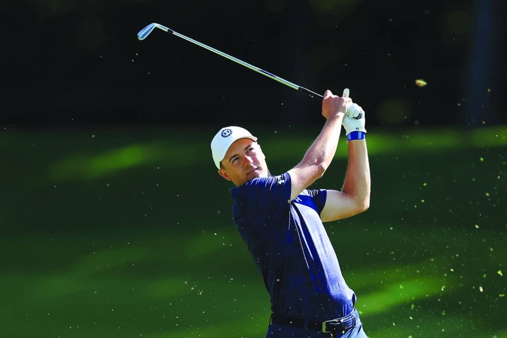 A file picture of American golfer Jordan Spieth in action in June 2023. (@JordanSpieth)