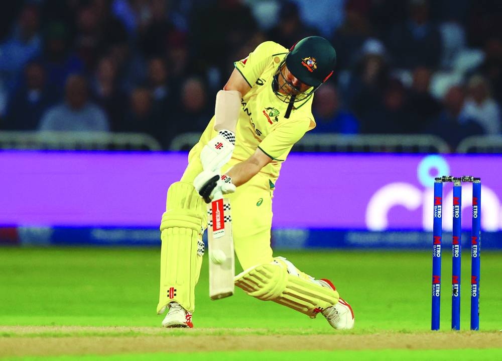 
Travis Head’s highest ODI score of 154 came off 129 balls with 20 fours and five sixes. (AFP) 