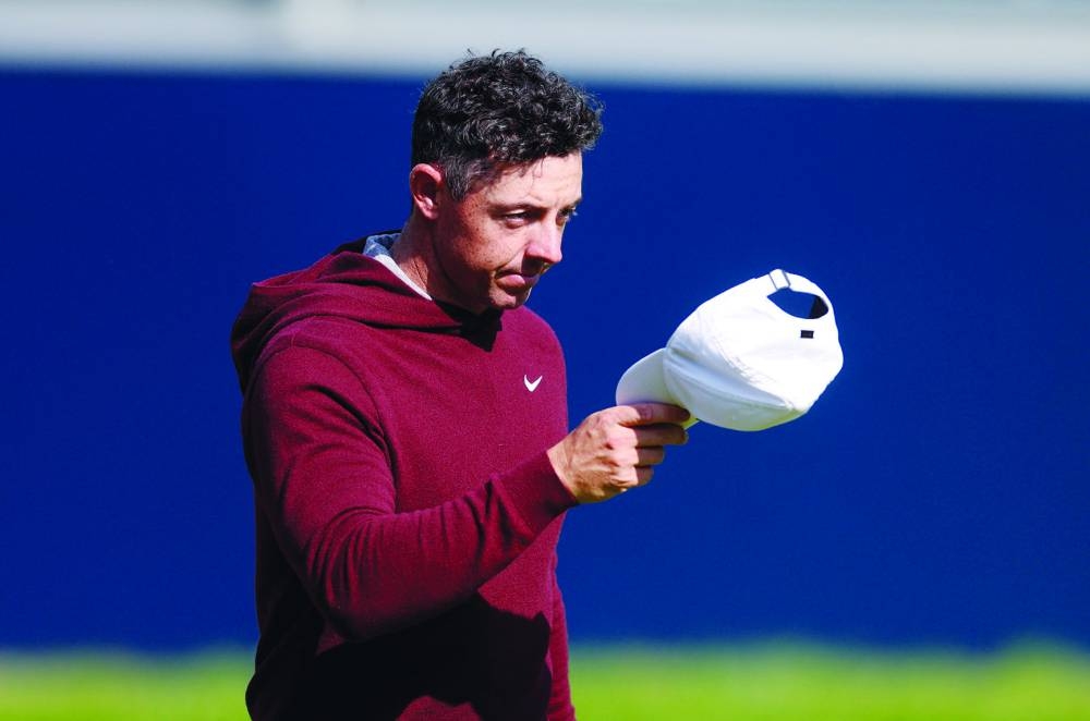 Northern Ireland's Rory McIlroy during the first round. (Action Images via Reuters)